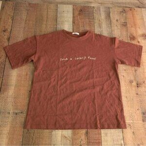 Cabi 3158 womens size XL such a lovely face! graphic tshirt brown